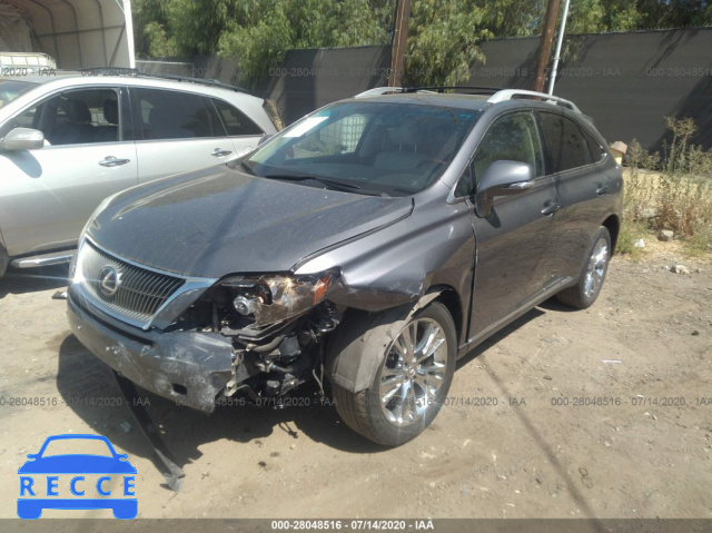 2012 LEXUS RX 450H 450 JTJBC1BA8C2429999 image 1