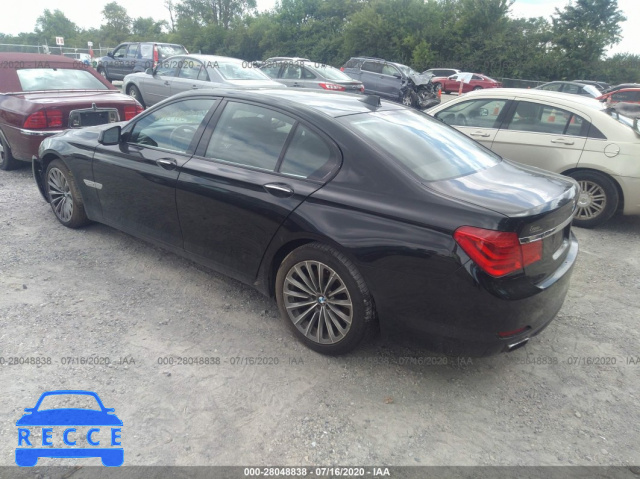 2009 BMW 7 SERIES I WBAKA83529CY33447 image 2