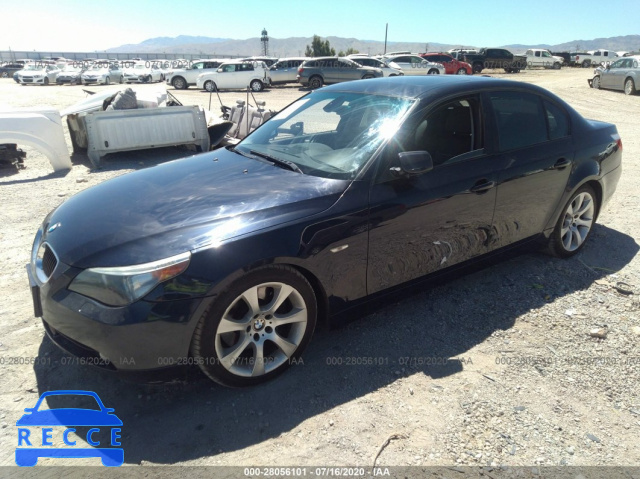 2006 BMW 5 SERIES I WBANB53546CP01178 image 1