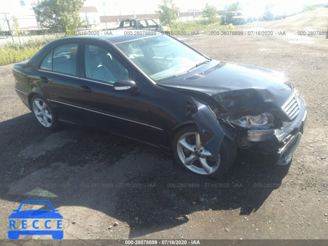 2005 MERCEDES-BENZ C-CLASS 1.8L WDBRF40J55F675660 image 0