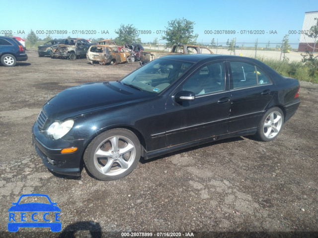 2005 MERCEDES-BENZ C-CLASS 1.8L WDBRF40J55F675660 image 1