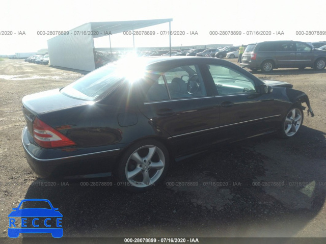 2005 MERCEDES-BENZ C-CLASS 1.8L WDBRF40J55F675660 image 3