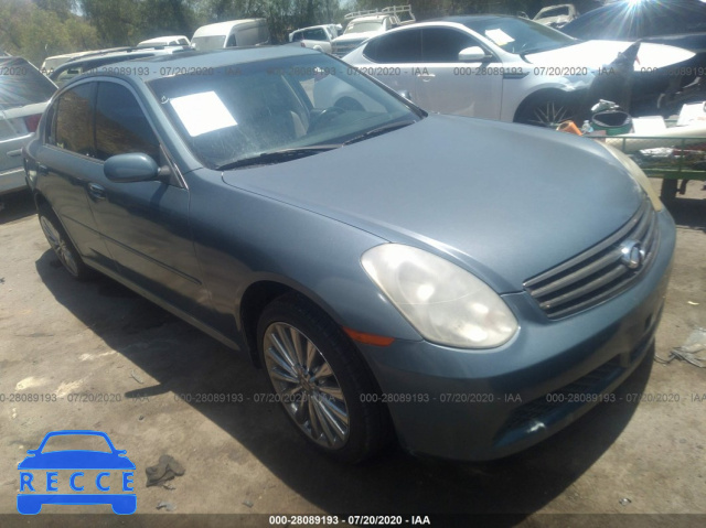 2006 INFINITI G35 SEDAN JNKCV51F36M603538 зображення 0