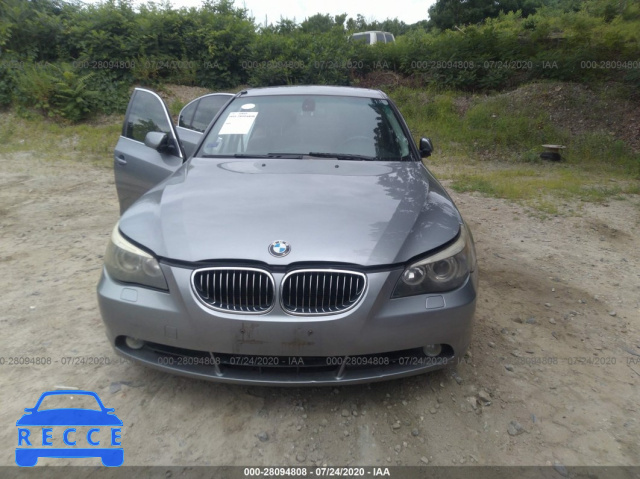 2007 BMW 5 SERIES WBANF33557CW70176 зображення 5