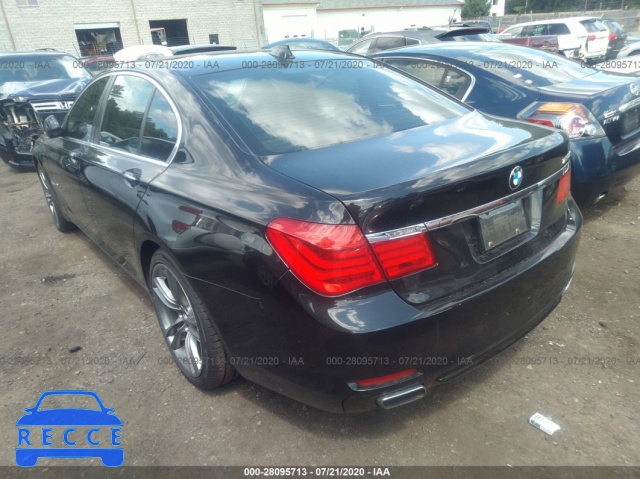 2012 BMW 7 SERIES 750I XDRIVE WBAKC6C51CC395543 image 2