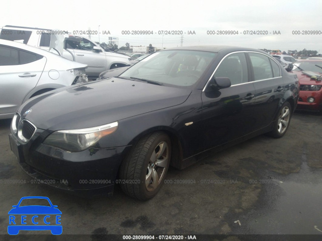 2007 BMW 5 SERIES I WBANE53587CW64225 зображення 1