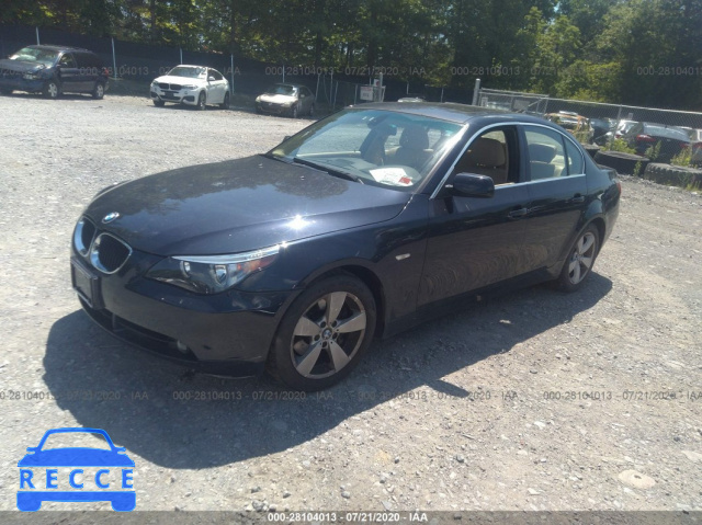 2007 BMW 5 SERIES WBANF33577CW69143 Bild 1