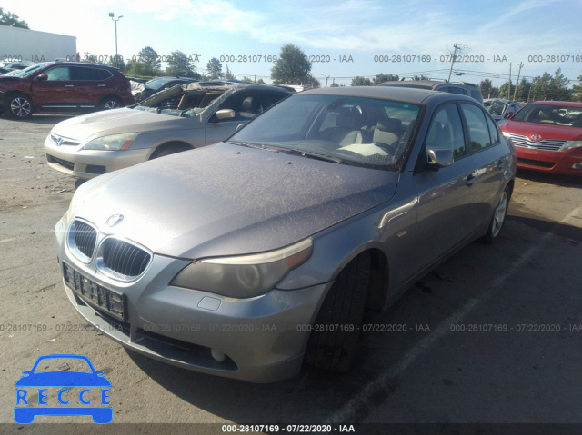 2005 BMW 5 SERIES 525I WBANA53525B864337 Bild 1