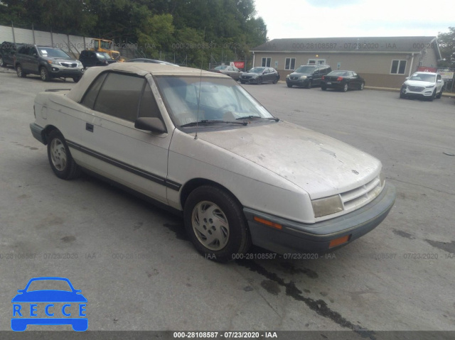 1991 DODGE SHADOW 3B3XP45K5MT552129 Bild 0