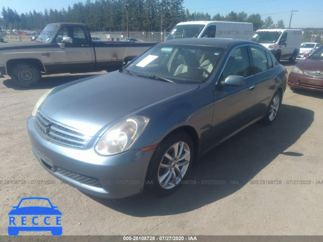 2006 INFINITI G35 SEDAN JNKCV51FX6M617131 зображення 1