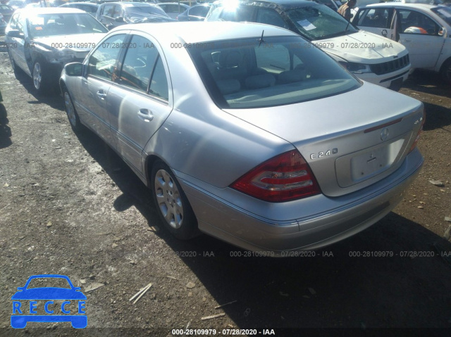 2005 MERCEDES-BENZ C-CLASS 2.6L WDBRF81JX5F589668 image 2