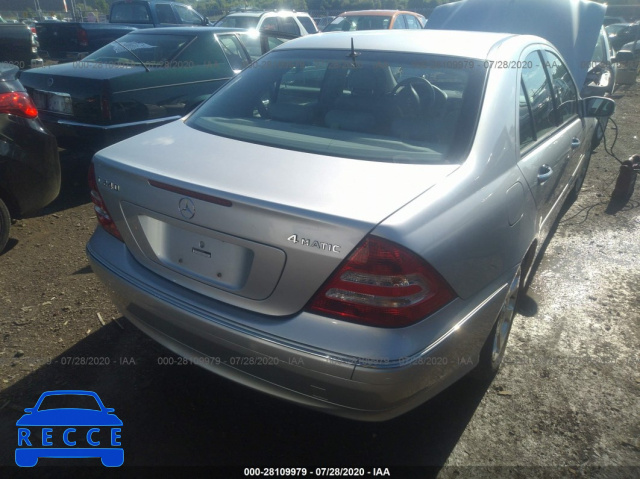 2005 MERCEDES-BENZ C-CLASS 2.6L WDBRF81JX5F589668 image 5