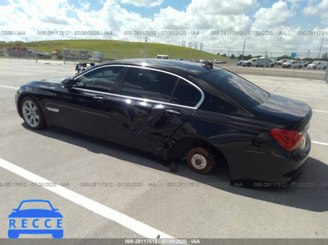 2011 BMW 7 SERIES 740LI WBAKB4C58BC392547 image 2