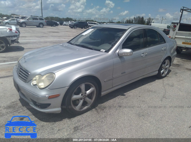 2005 MERCEDES-BENZ C-CLASS 1.8L WDBRF40JX5F672382 image 1
