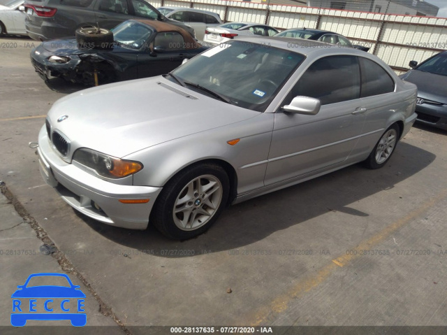 2004 BMW 3 SERIES 325CI WBABD33434JY97387 image 1