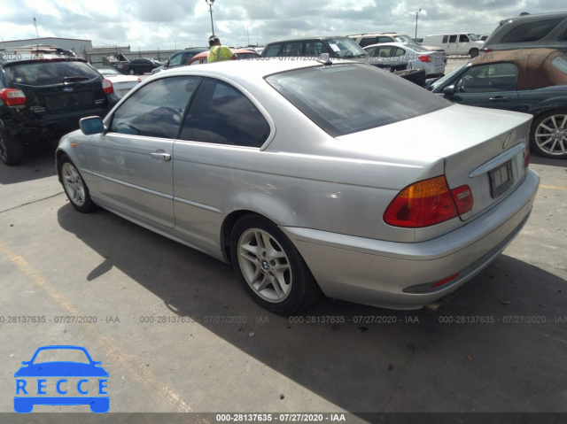 2004 BMW 3 SERIES 325CI WBABD33434JY97387 image 2