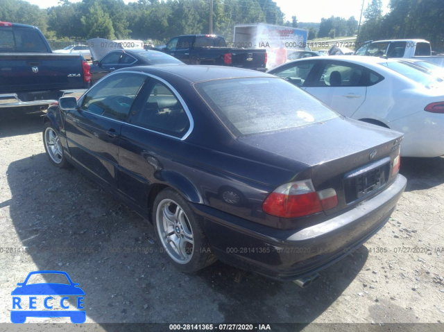 2002 BMW 3 SERIES 330CI WBABN53452PH00774 image 2