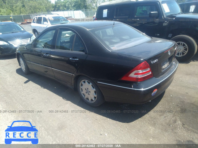 2005 MERCEDES-BENZ C-CLASS 2.6L WDBRF81J95F617735 image 2