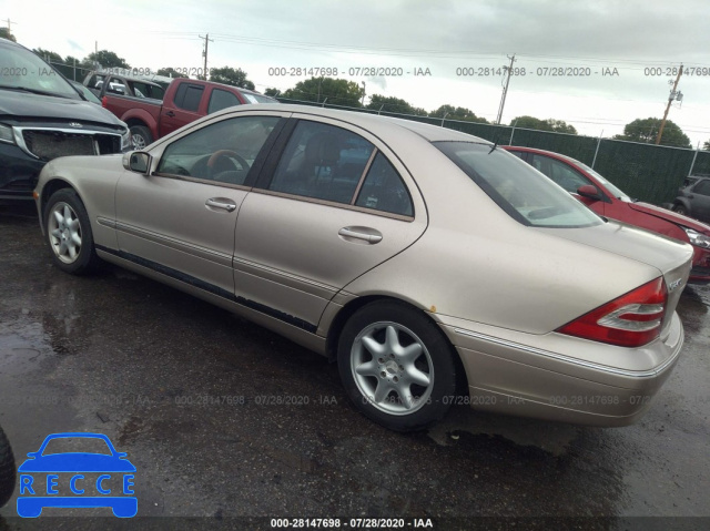 2001 MERCEDES-BENZ C-CLASS WDBRF61J61F086881 зображення 2