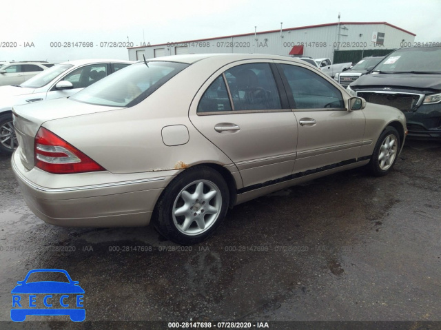2001 MERCEDES-BENZ C-CLASS WDBRF61J61F086881 зображення 3