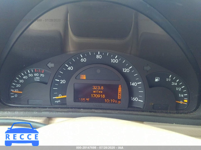 2001 MERCEDES-BENZ C-CLASS WDBRF61J61F086881 зображення 6