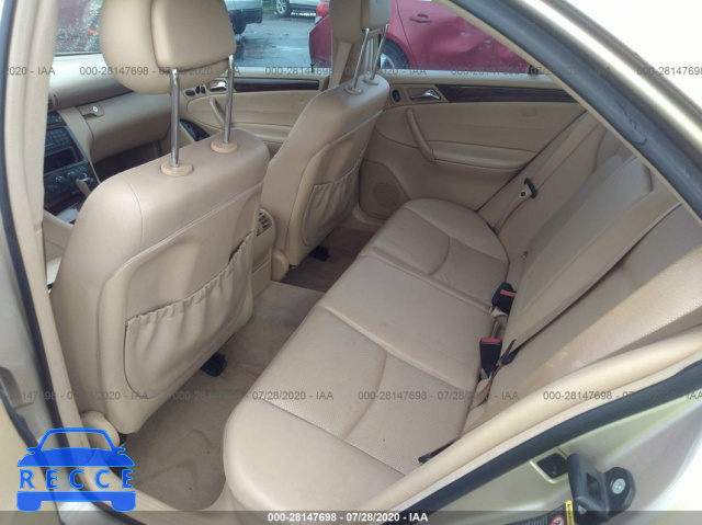 2001 MERCEDES-BENZ C-CLASS WDBRF61J61F086881 зображення 7