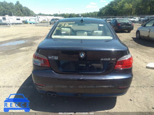 2008 BMW 5 SERIES 528XI WBANV13558BZ47181 зображення 5
