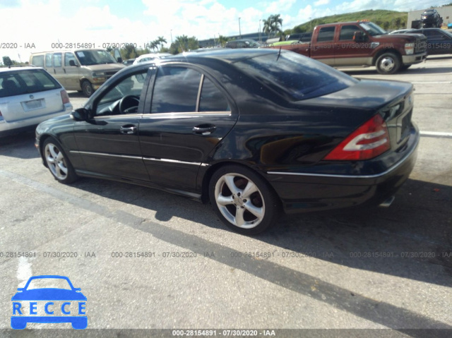 2006 MERCEDES-BENZ C-CLASS SPORT WDBRF52H76F748657 image 2