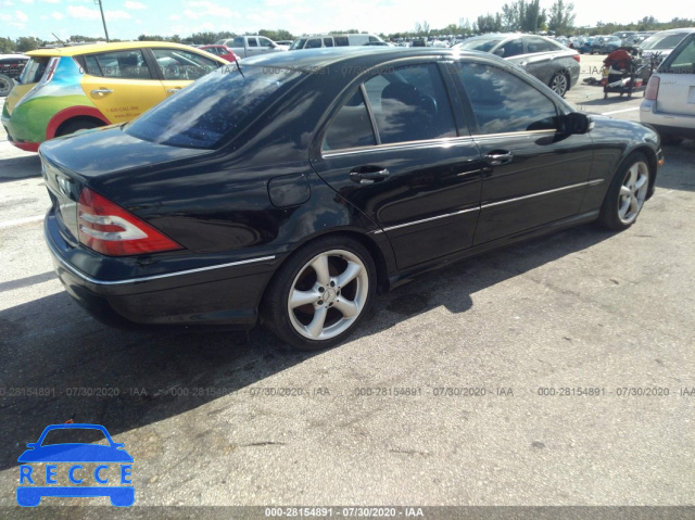 2006 MERCEDES-BENZ C-CLASS SPORT WDBRF52H76F748657 image 3