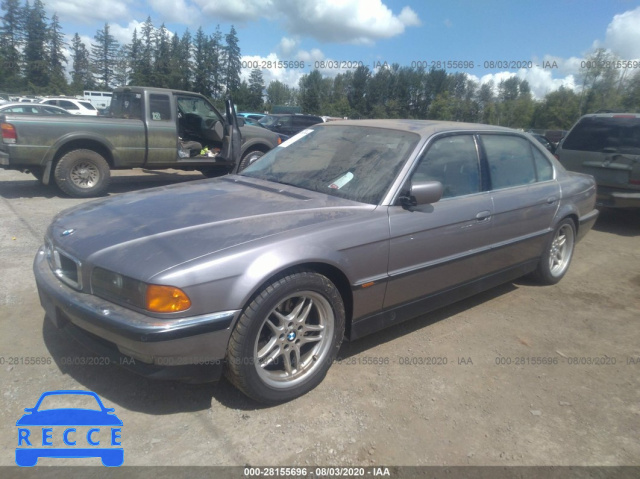 1998 BMW 7 SERIES 750IL WBAGK2321WDH68864 Bild 1