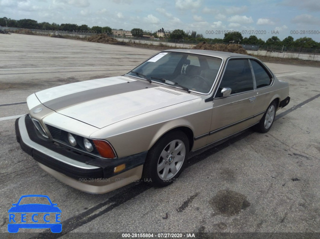 1987 BMW 635 CSI AUTOMATICATIC/L6 WBAEC8401H0613923 image 1