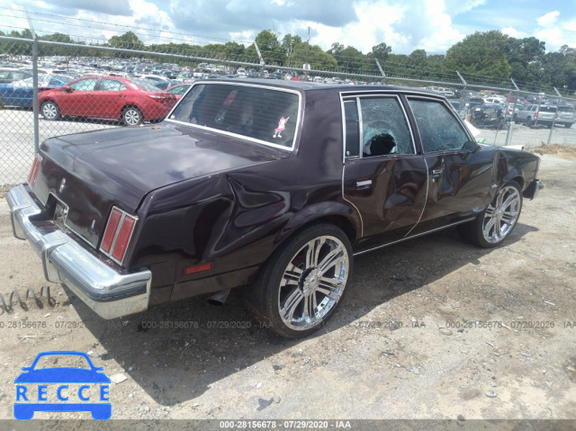 1984 OLDSMOBILE CUTLASS SUPREME 1G3AR69A4EM378623 image 3