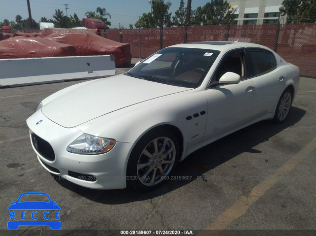 2009 MASERATI QUATTROPORTE ZAMFK39A090044316 image 1