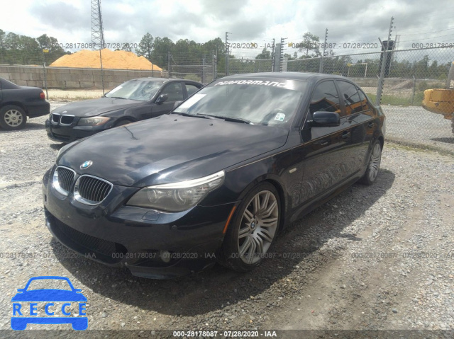 2008 BMW 5 SERIES 550I WBANW53568CT50393 Bild 1