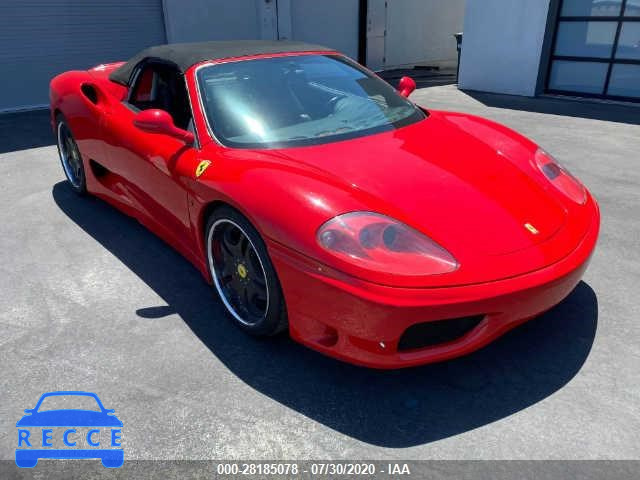 2002 FERRARI 360 SPIDER ZFFYT53A220130023 Bild 0