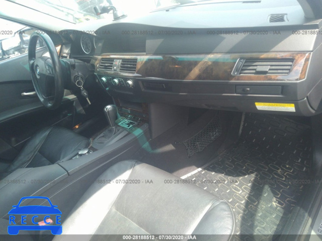 2005 BMW 5 SERIES 525I WBANA53505B856785 Bild 4