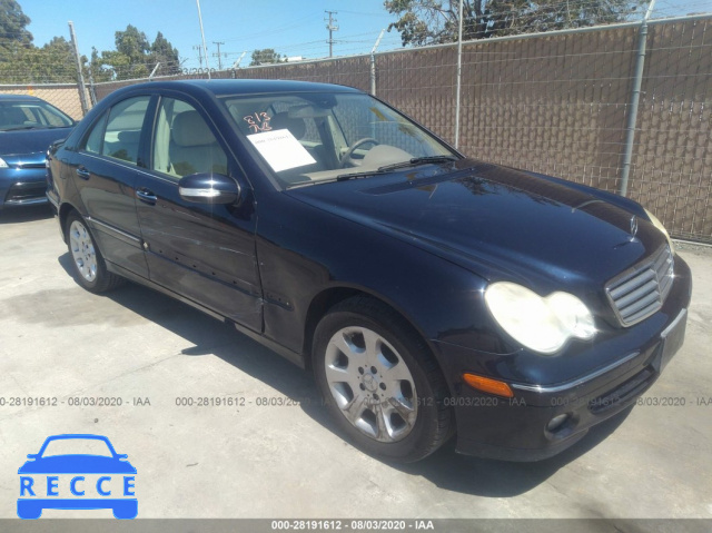 2006 MERCEDES-BENZ C-CLASS LUXURY WDBRF54H06F741482 image 0