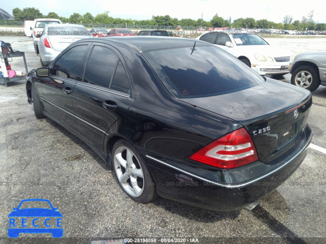 2006 MERCEDES-BENZ C-CLASS SPORT WDBRF52H76E021752 image 2
