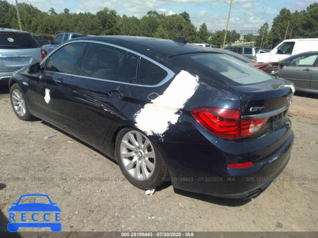 2010 BMW 5 SERIES GRAN TURISMO 550I WBASN4C55AC208865 image 2