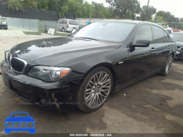 2007 BMW 7 SERIES 750LI WBAHN83577DT70985 image 1