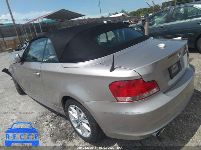 2011 BMW 1 SERIES 128I WBAUL7C59BVM81250 image 2