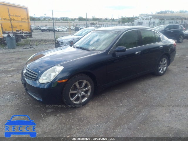 2006 INFINITI G35 SEDAN JNKCV51F36M601661 зображення 1