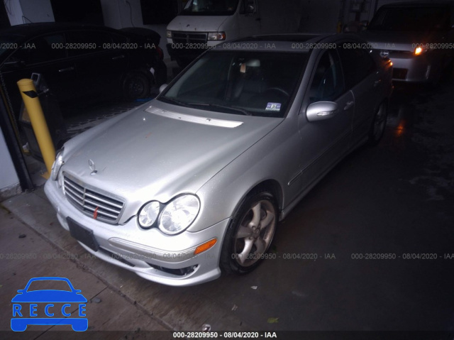 2005 MERCEDES-BENZ C-CLASS 1.8L WDBRF40J45F612839 image 1
