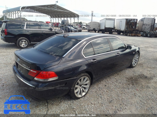 2007 BMW 7 SERIES 750LI WBAHN83587DT67853 зображення 3