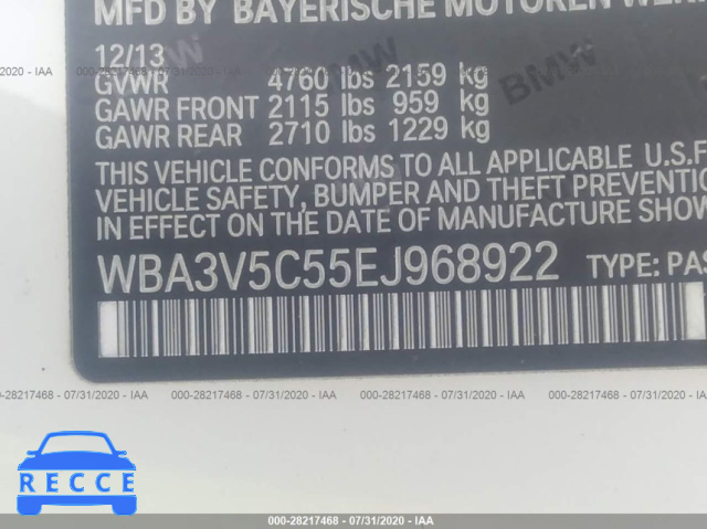 2014 BMW 4 SERIES 428I WBA3V5C55EJ968922 image 8