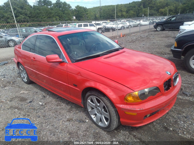 2001 BMW 3 SERIES 325CI WBABN33491JW60072 image 0