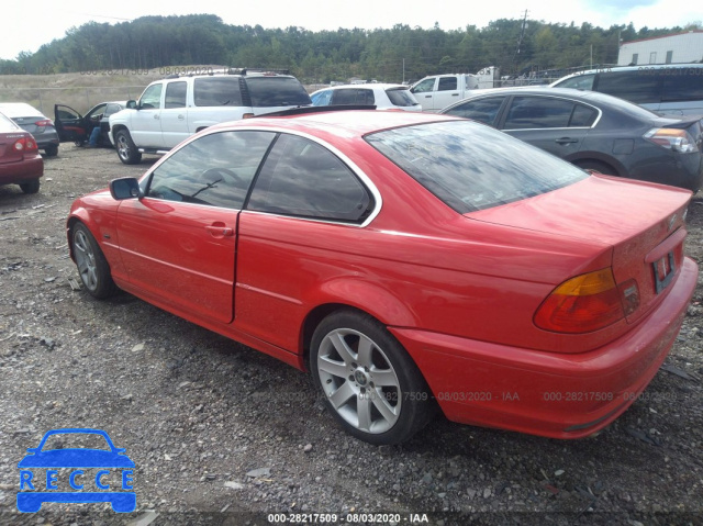 2001 BMW 3 SERIES 325CI WBABN33491JW60072 image 2