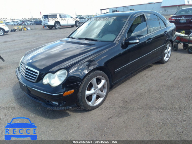 2006 MERCEDES-BENZ C-CLASS SPORT WDBRF52H76A881013 image 1