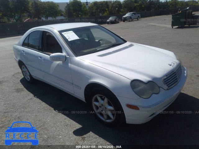 2001 MERCEDES-BENZ C-CLASS WDBRF61JX1F074197 зображення 0