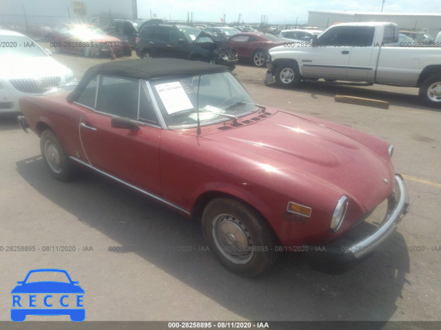 1976 FIAT SPIDER 124CS10112481 image 0